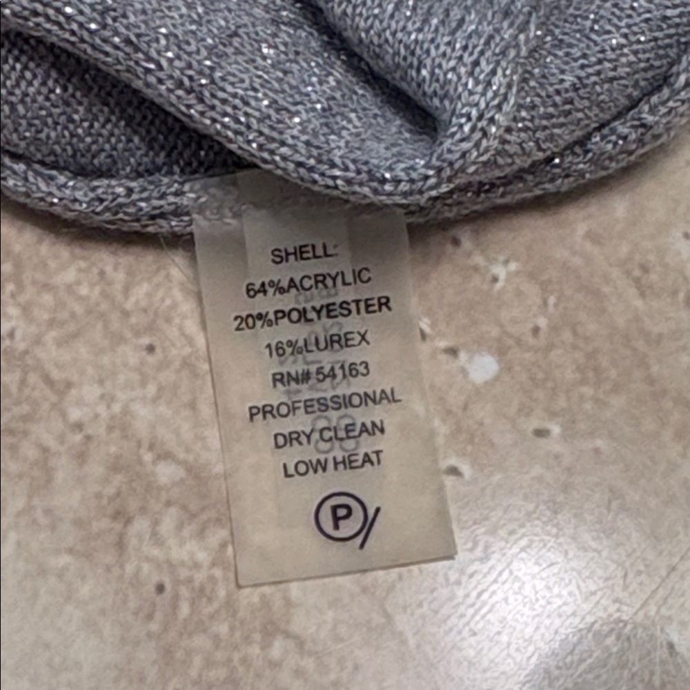 NWT Calvin Klein Gray Sweater Dress - Picture 4 of 8